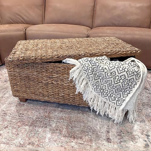 Woven Rattan Storage Coffee Table O2751