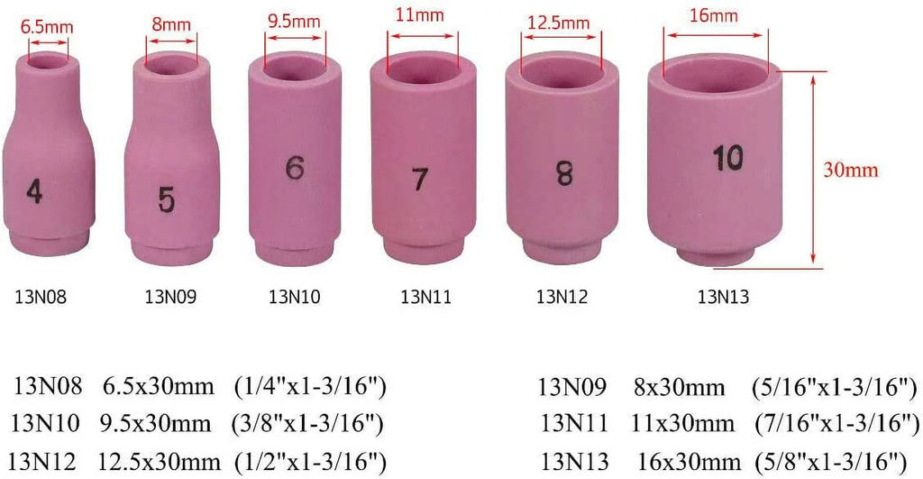46pcs TIG Welding Torch Kit E613