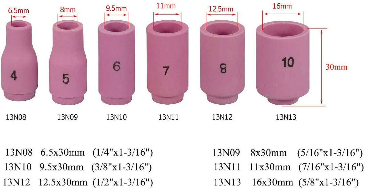 46pcs TIG Welding Torch Kit E613