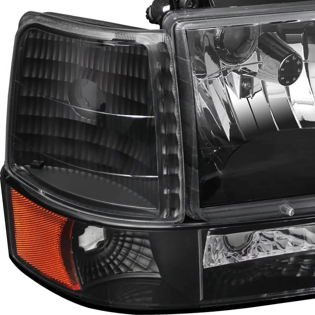Black Headlights Lamps and Tail Lights H419696