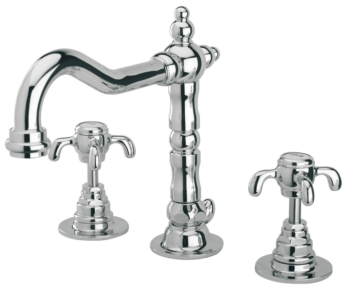 Tuscan Bronze Lavatory Faucet with Cross Handles D240891