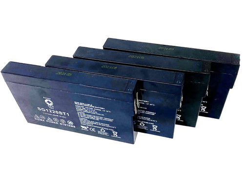 12V 2Ah Replacement Battery 4 Pack M3541