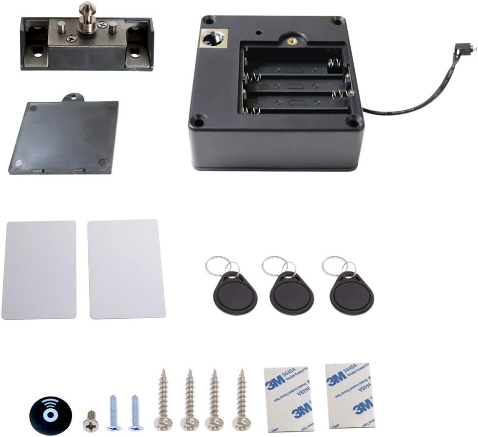 RFID Electronic Cabinet Lock with 5PCS IC Cards B182090