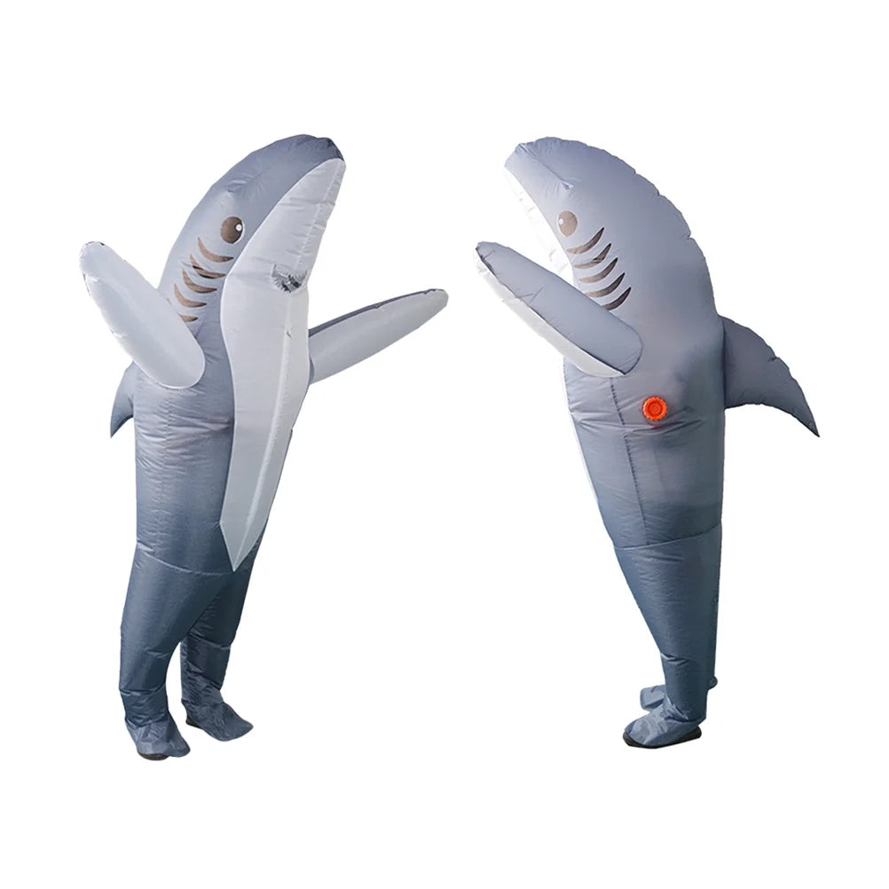 Dolphin Inflatable Costume (Grey) L7583