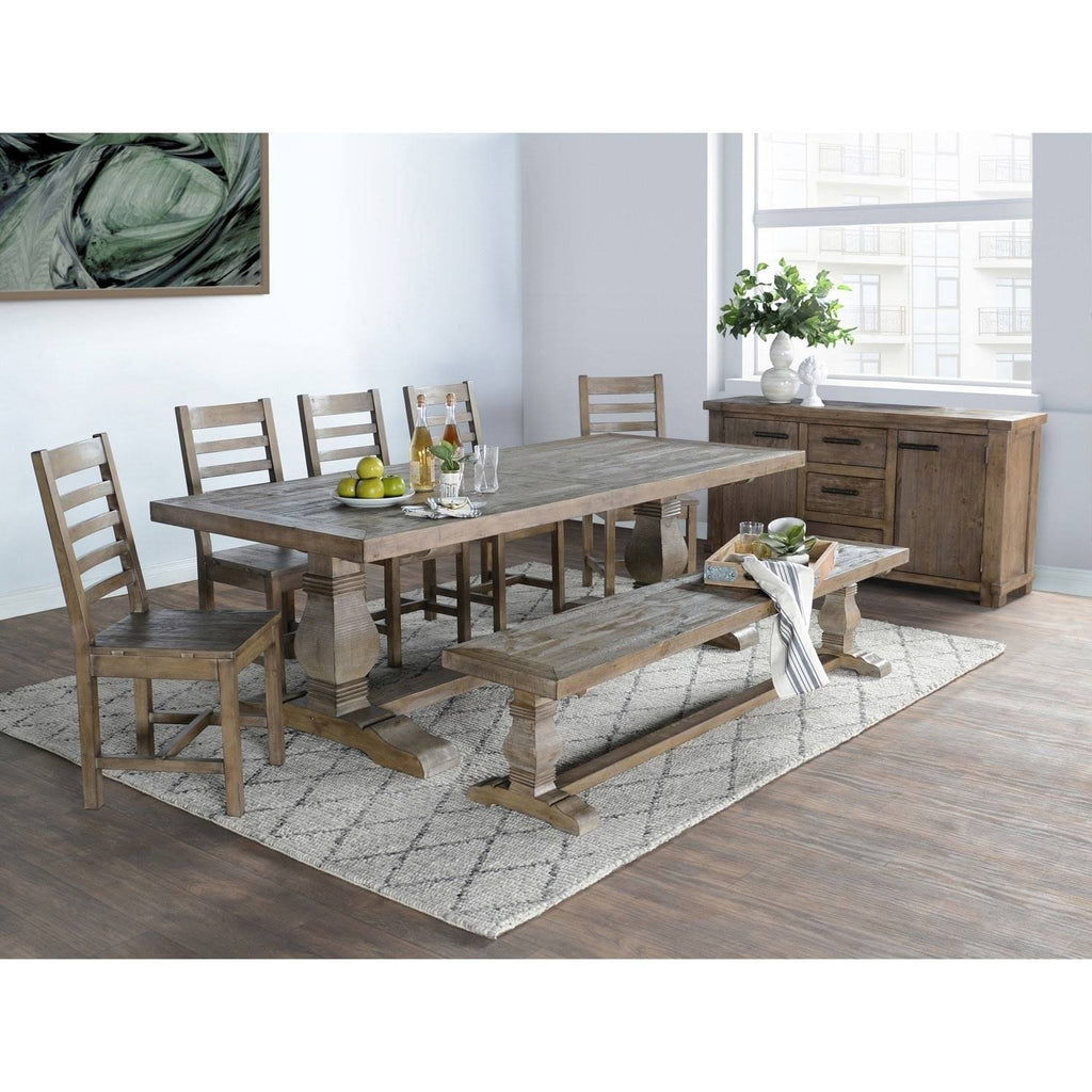 Reclaimed Pine 83 inch Bench F53479