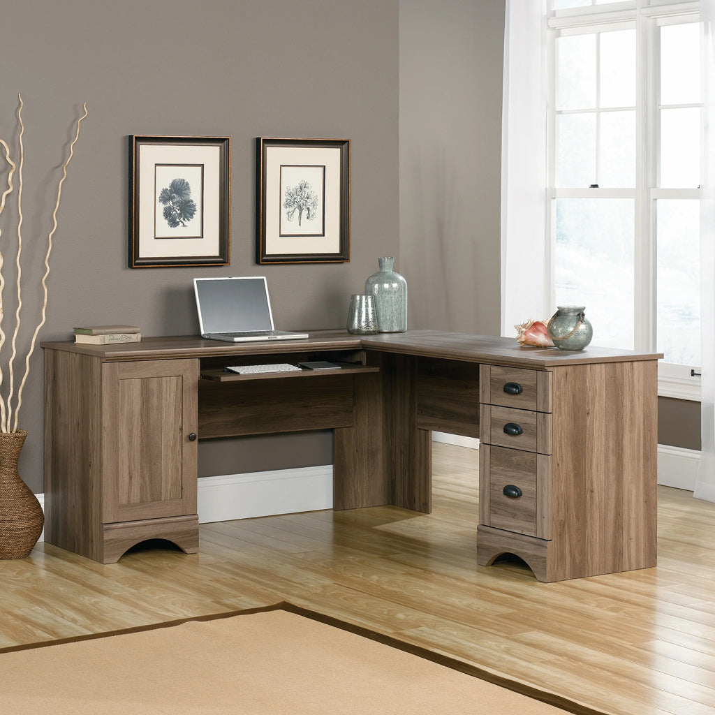 L Shaped Computer Desk with Storage Z1717