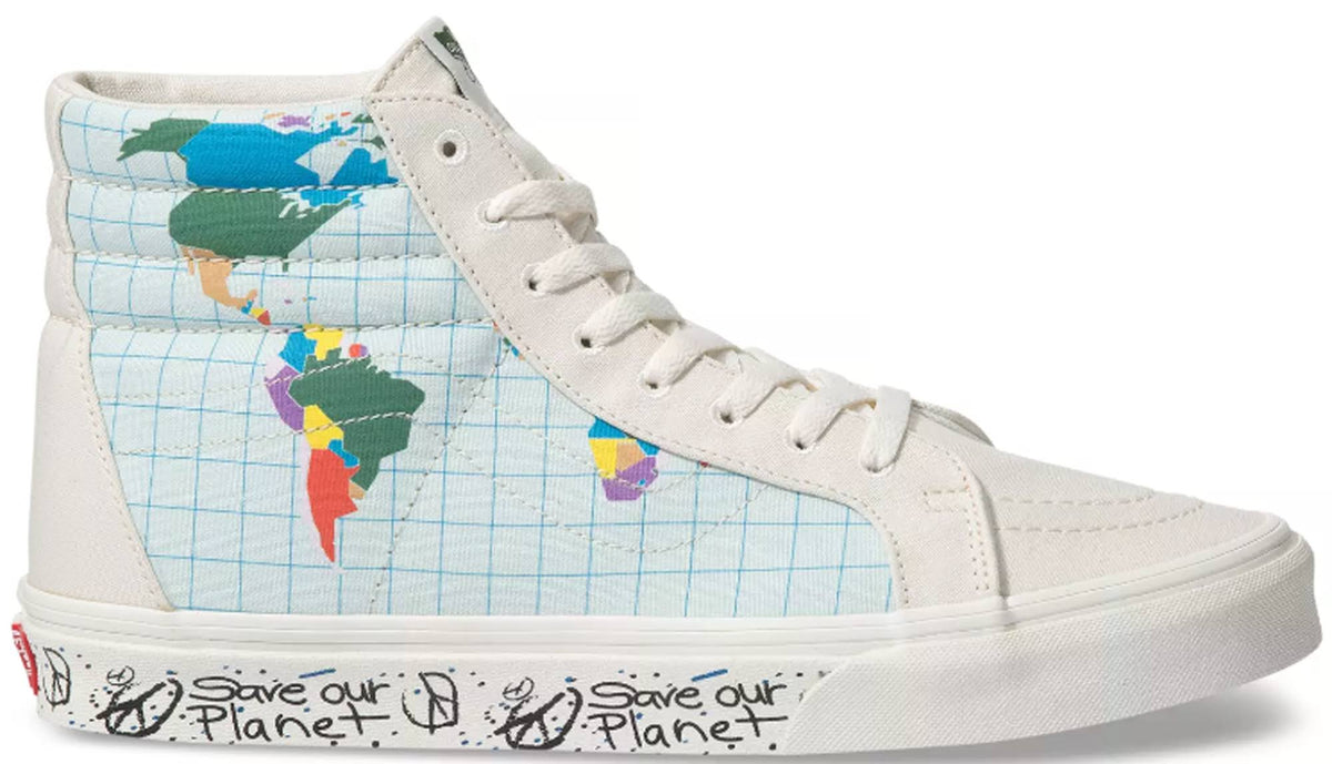 Classic White Multi Sk8-Hi Q557280
