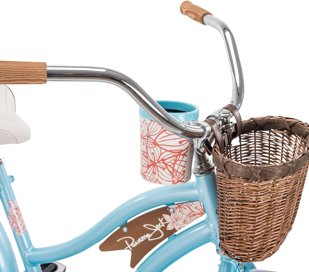 24" Sky Blue Women's Beach Cruiser Bike Y613436