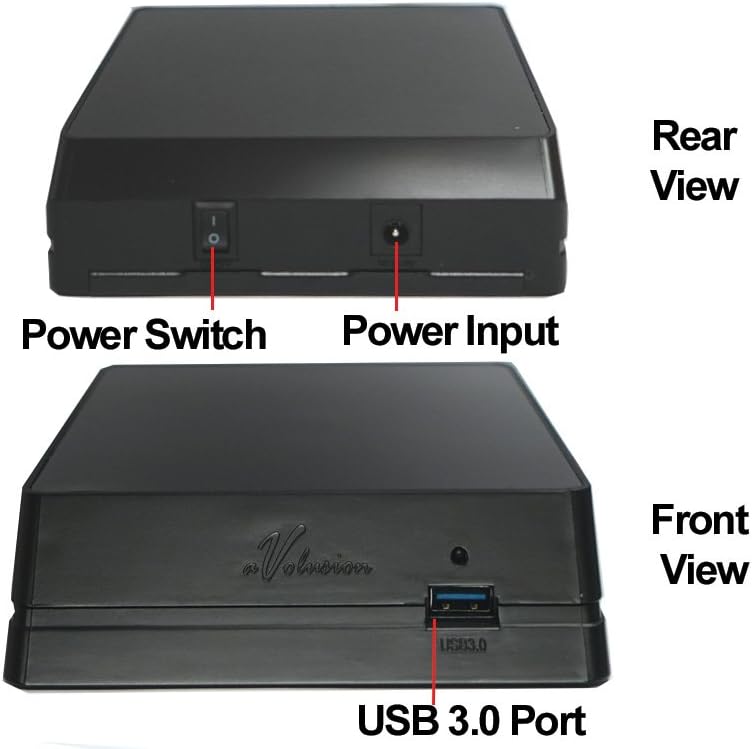 5TB 7200RPM USB 3.0 External Gaming Hard Drive R9582