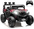 24V 4X4 Ride on Car Truck with Remote Control, 4WD/2WD Switchable Kids UTV, Blue C31702
