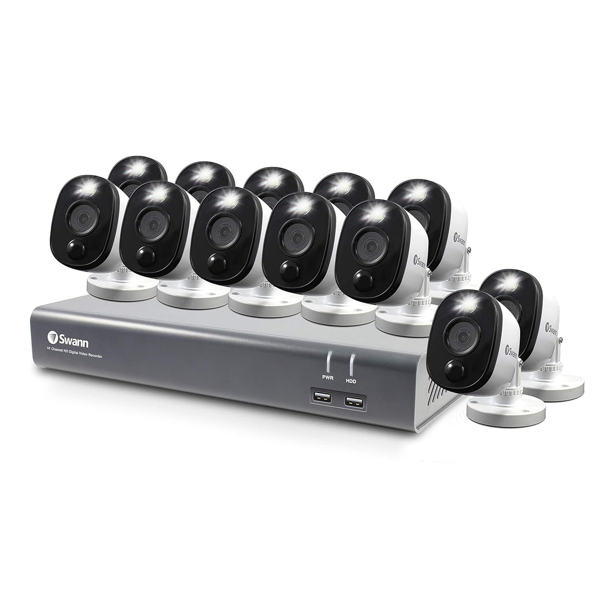 1080p Indoor/Outdoor Wired Security Camera H387893