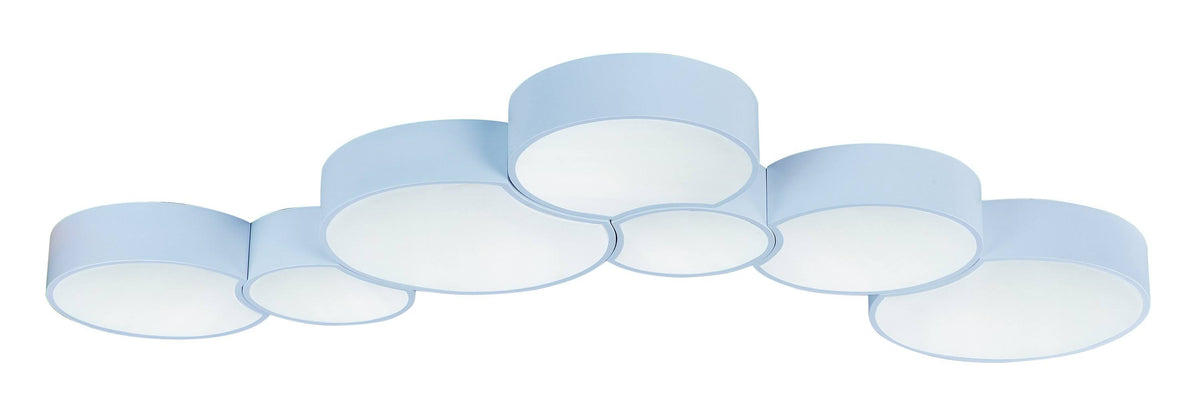 Matte White LED Flush Mount O546114