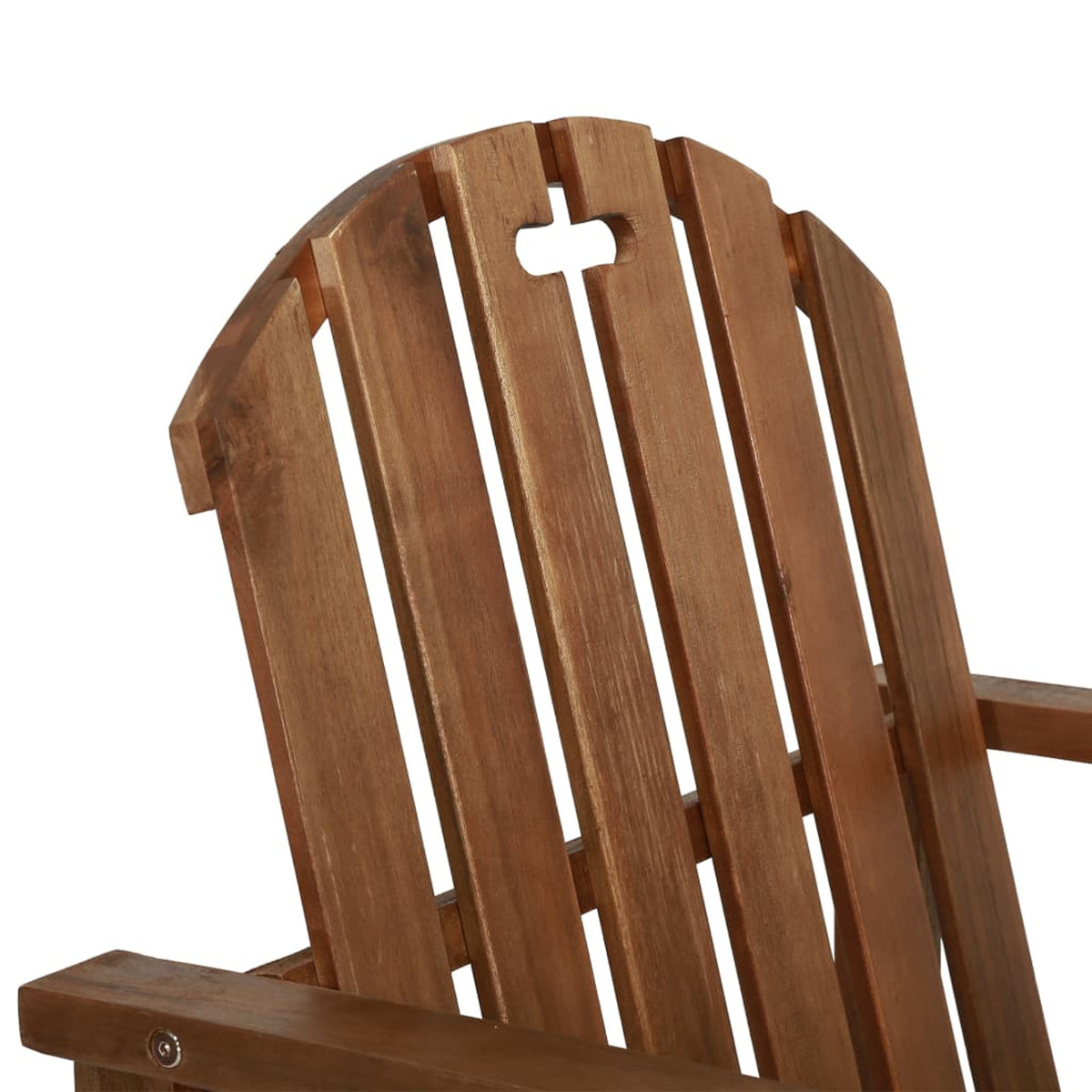 Set of 4 Acacia Wood Patio Lounge Set with Garden Bench and Coffee Side Table D890