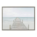 Gray Wooden Framed Canvas V883900