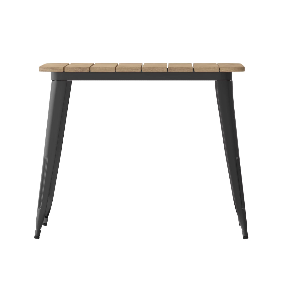 Indoor/Outdoor Dining Table with Umbrella Hole T1782