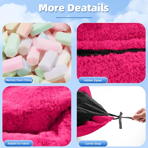4 in 1 Memory Foam Bean Bag Chair F61494