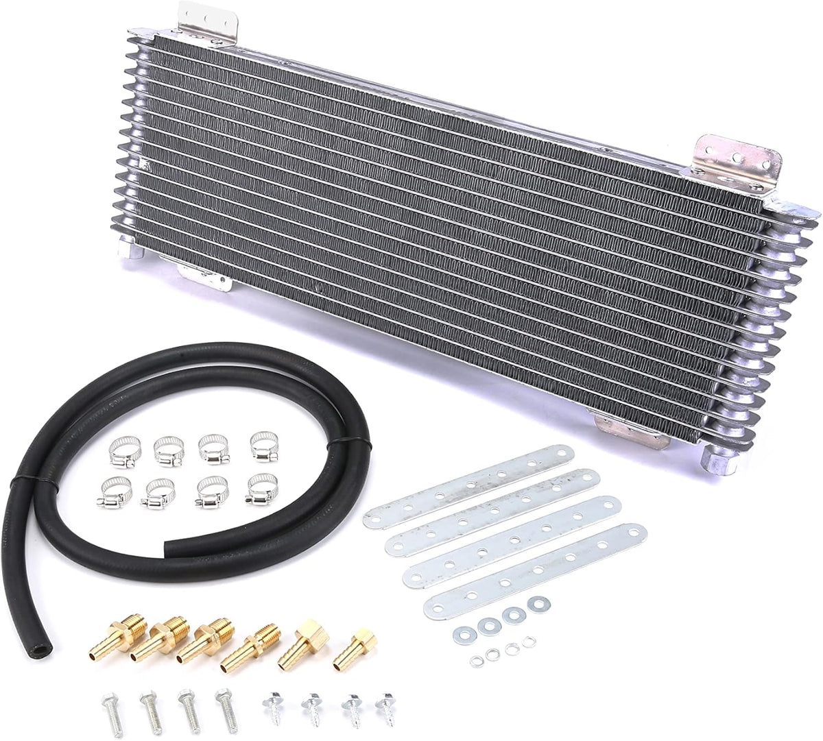 40,000 GVW Transmission Oil Cooler with Mounting Hardware Pack of 2 T769