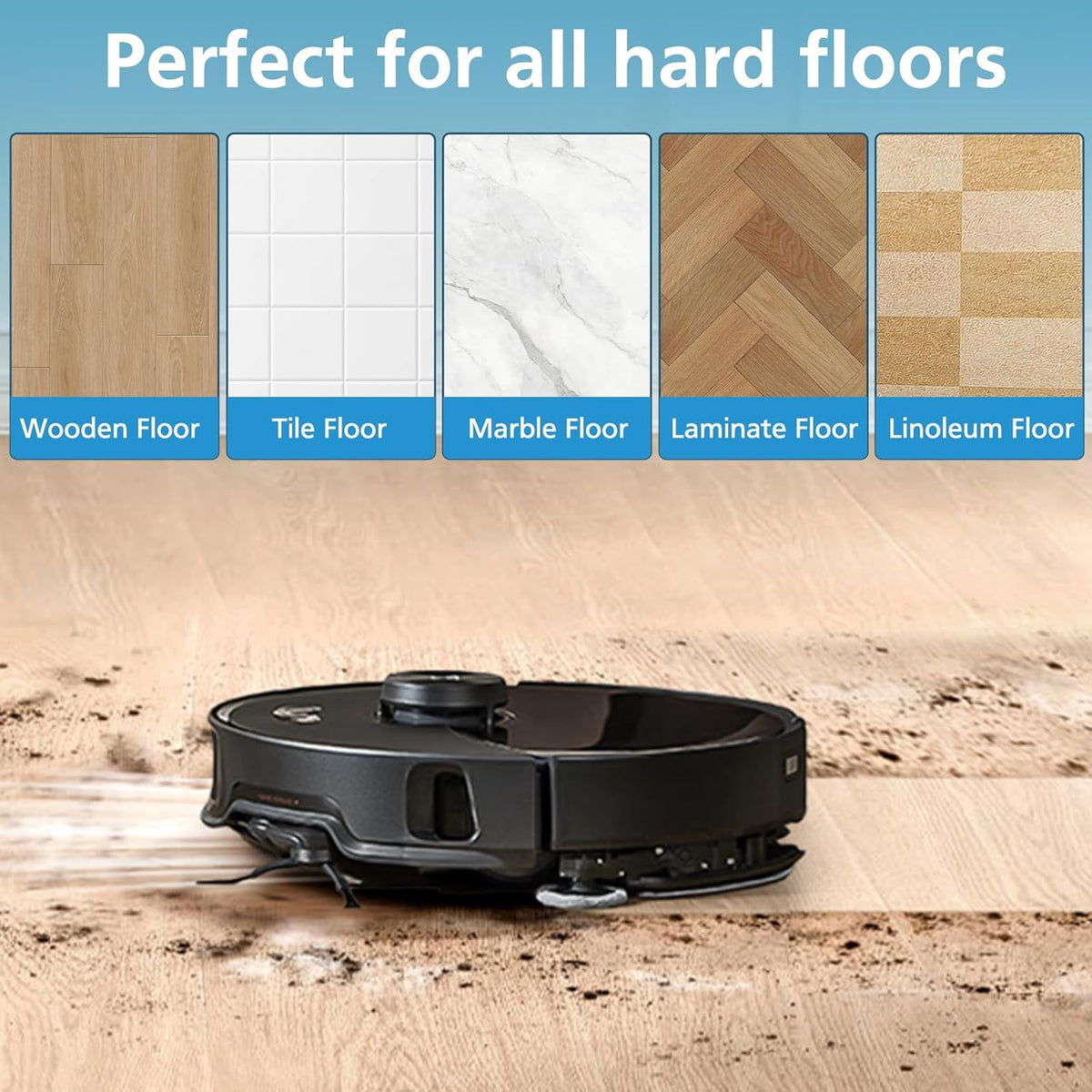 6 Pack Mop Pads for Robot Vacuum Cleaner J7471