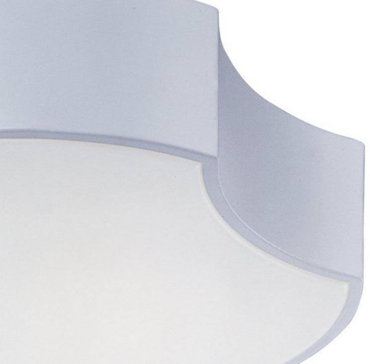 Matte White LED Flush Mount O546114