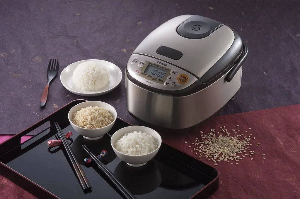 Stainless Dark Brown Rice Cooker & Warmer C7990