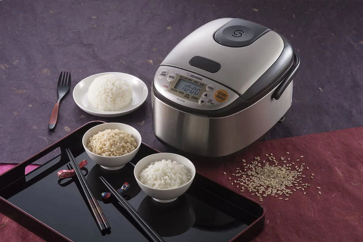 Stainless Dark Brown Rice Cooker & Warmer C7990