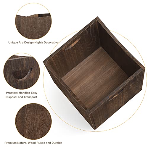 Wood 9.5 Gallon Trash Can U530684