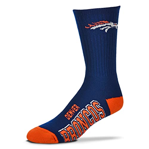 NFL Deuce Adult Team Logo Crew Dress Socks D9675