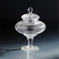 9.5 x 8 in. Clear Apothecary Glass Jar with Lid E12777