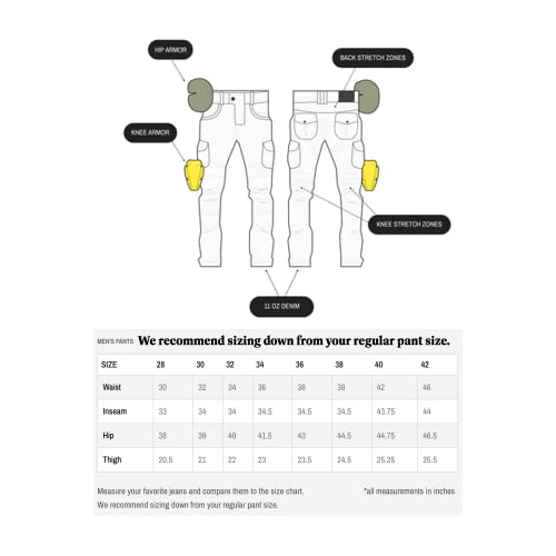 Protective Motorcycle Riding Pants with Removable CE Armor P628