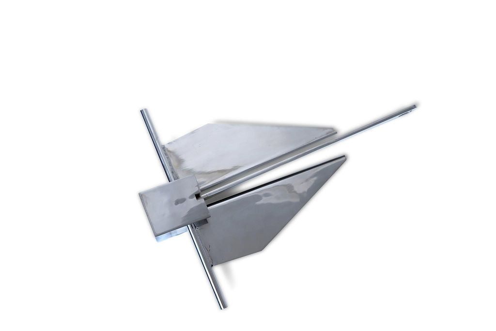 44 lb Stainless Steel Fluke Style Anchor W597083