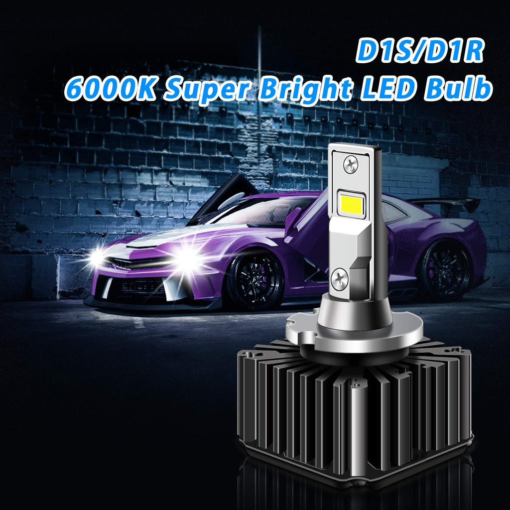 D1S D1R LED Headlight Bulb Conversion Kit, 1 Pair Pack of 2 V203787