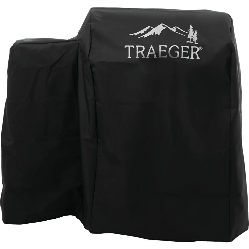 Black Polyester Full-Length Grill Cover E11150