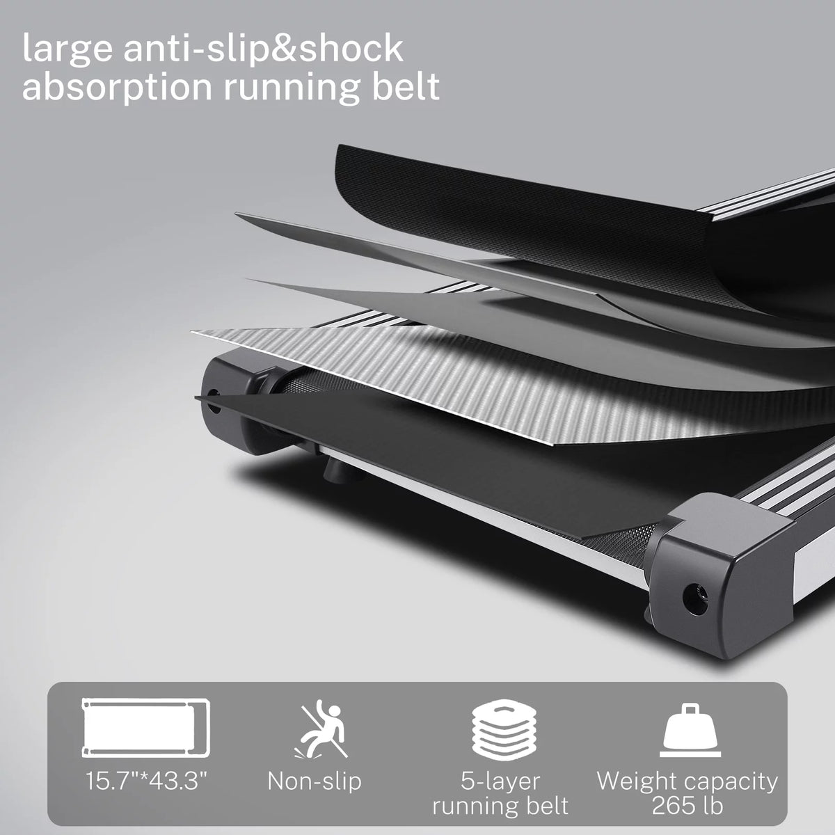 3.25HP Folding Treadmill with Incline D818502
