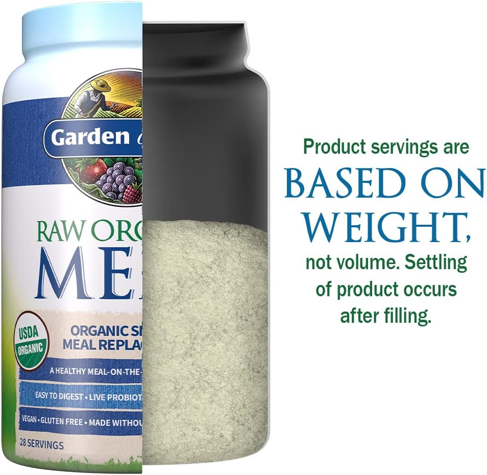Vanilla Plant Based Protein Powder Meal Replacement Shake, 28 Servings, Pack of 2 G4145