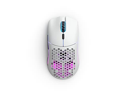 White Ergonomic Mouse J70265