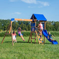 Wooden Cedar Swing Set I16900