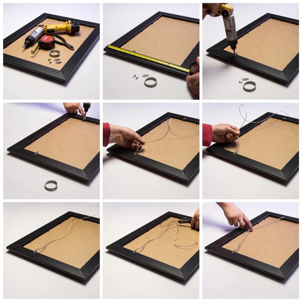 16x24 inch Aged Gold Picture Frame L98899