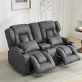 Beige RV Loveseat Recliner Sofa D511