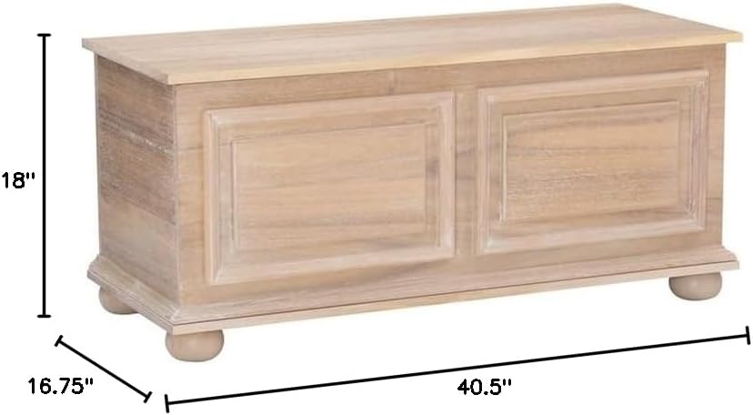 Natural Wood Cedar Chest D6754