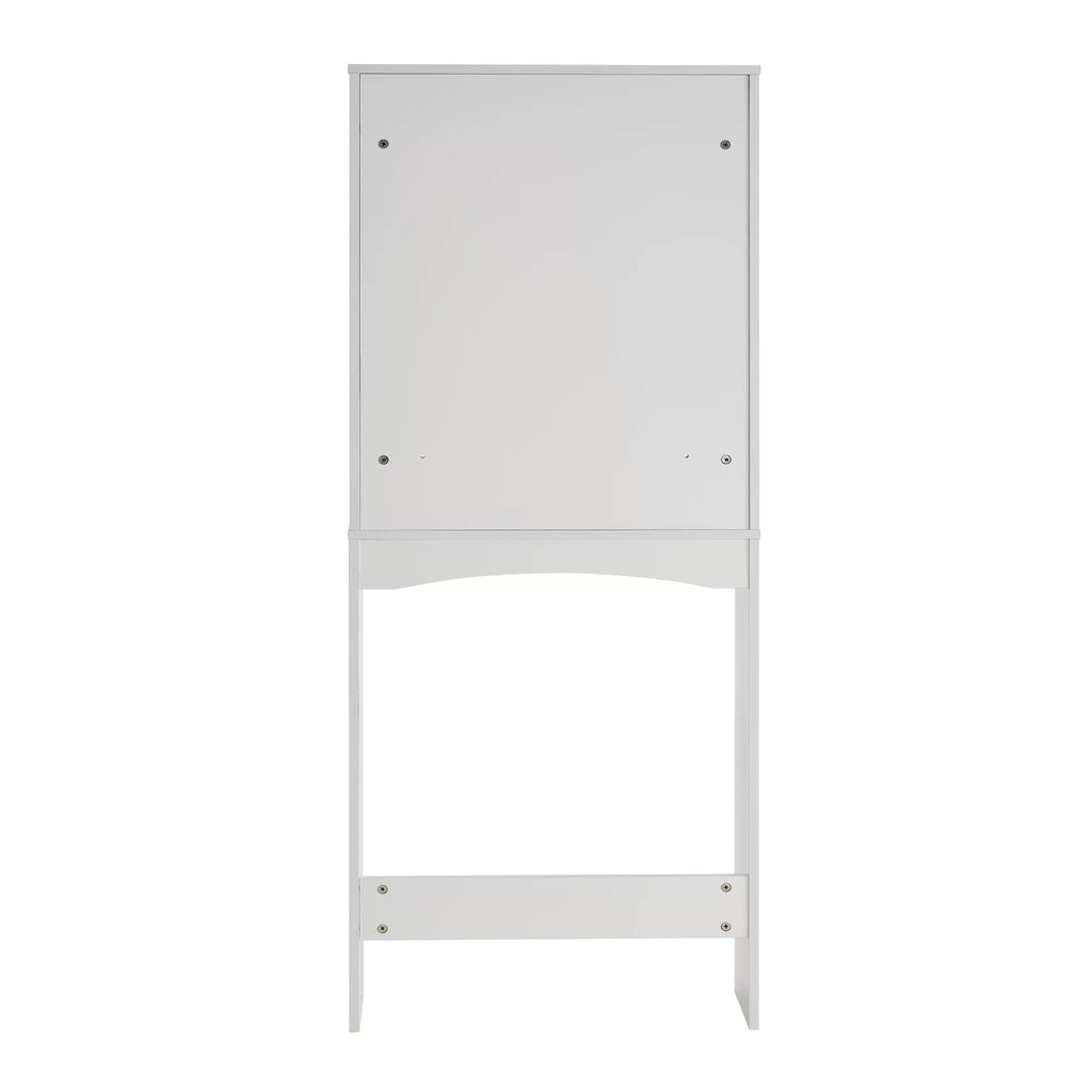 White Bathroom Shelf Over The Toilet Cabinet Organizer M2311