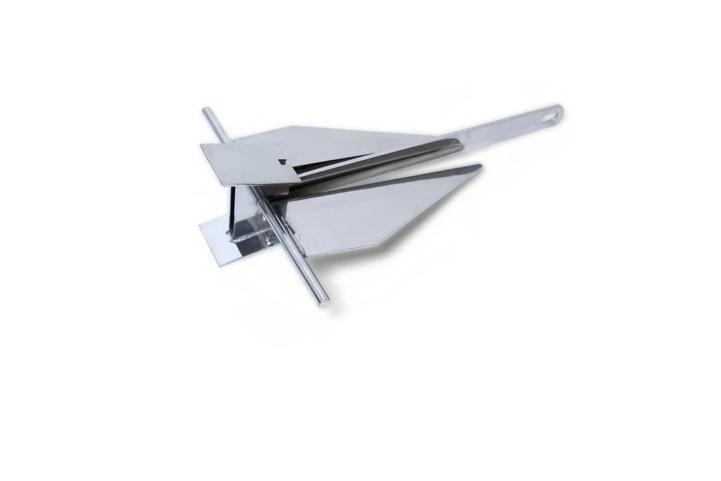 44 lb Stainless Steel Fluke Style Anchor W597083