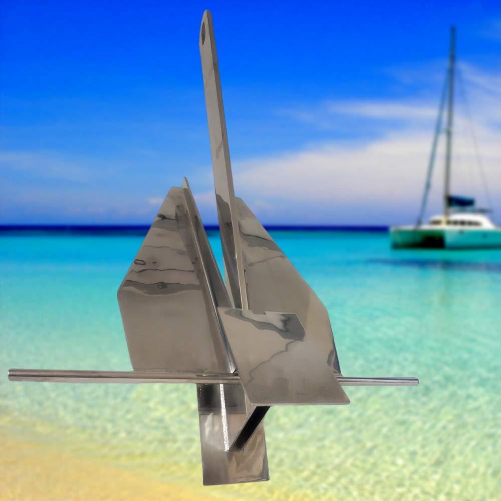 44 lb Stainless Steel Fluke Style Anchor W597083