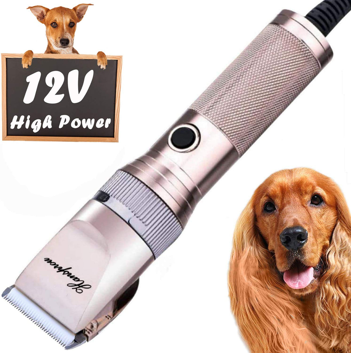 Dog Shaver Clippers with Guard Combs S99450