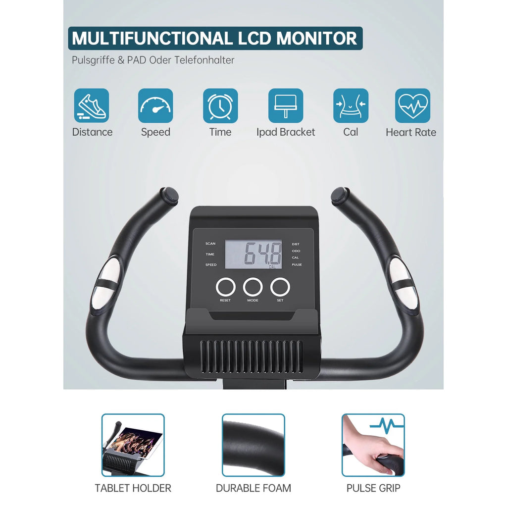 Folding Magnetic Stationary Exercise Bike H96057