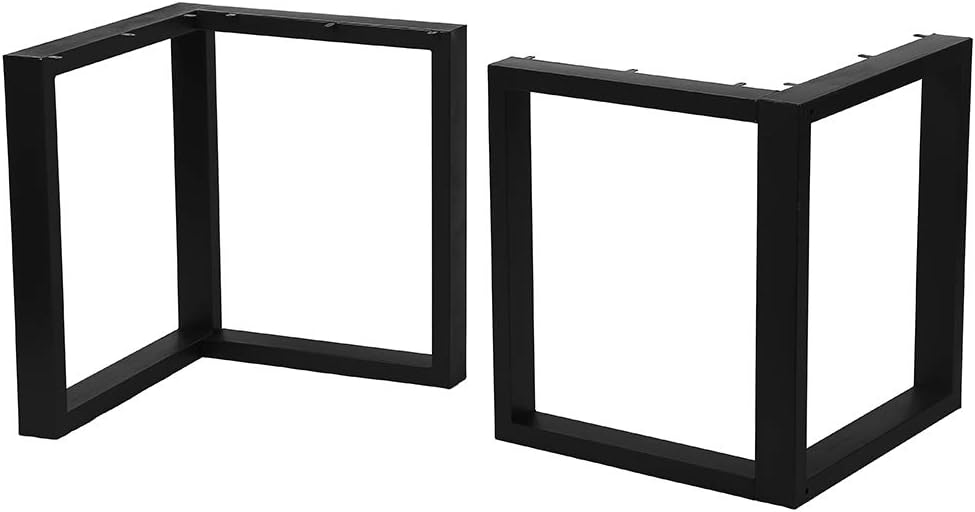 Black Metal Table Legs 2 PCS W869