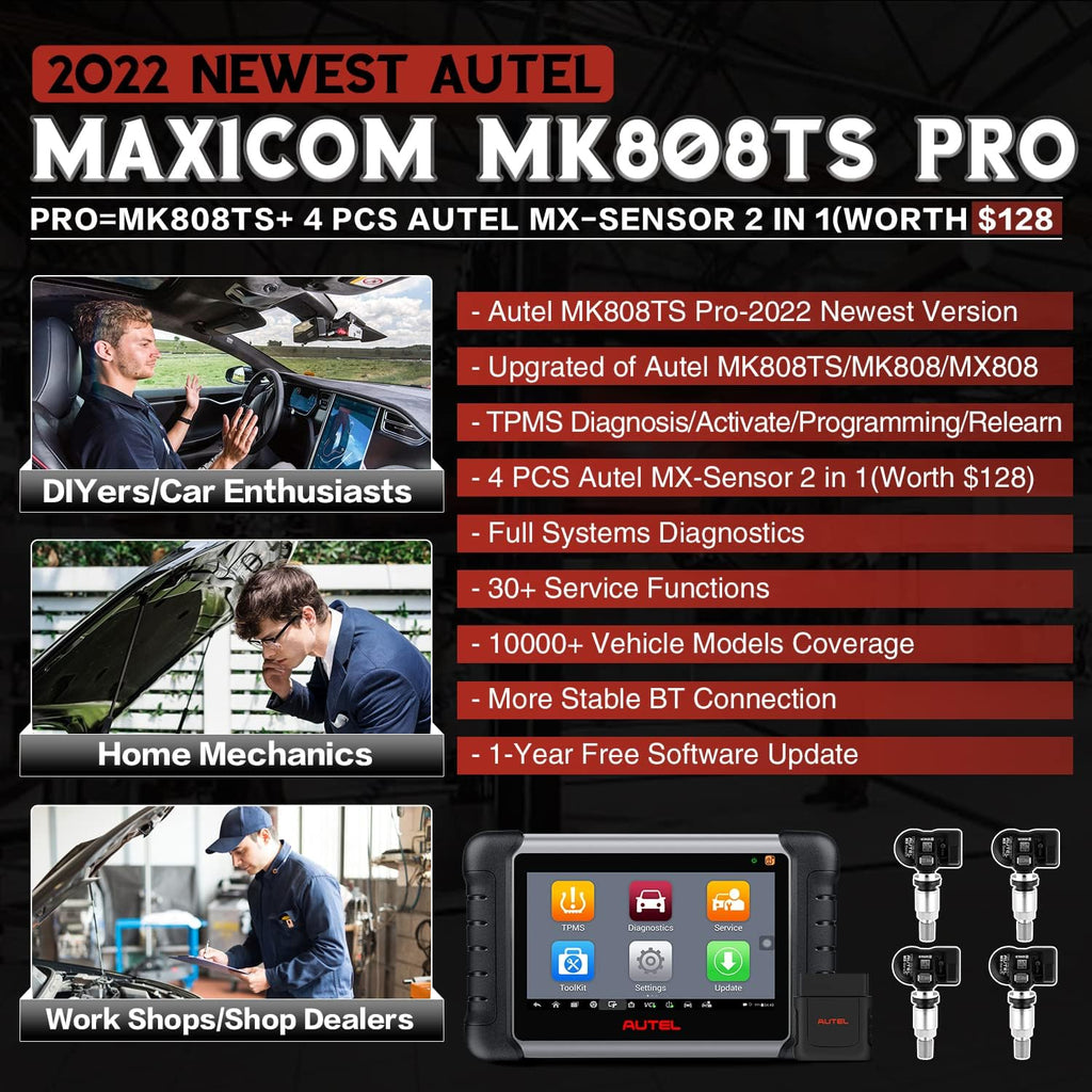Diagnostic Scan Tool with 4 MX-Sensor R33066