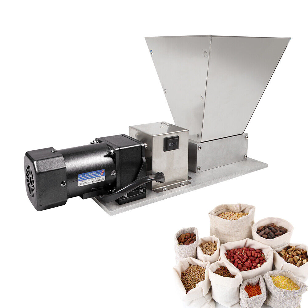 Electric Grain Mill 60W 110V 2 Roller Adjustable Roller K25051