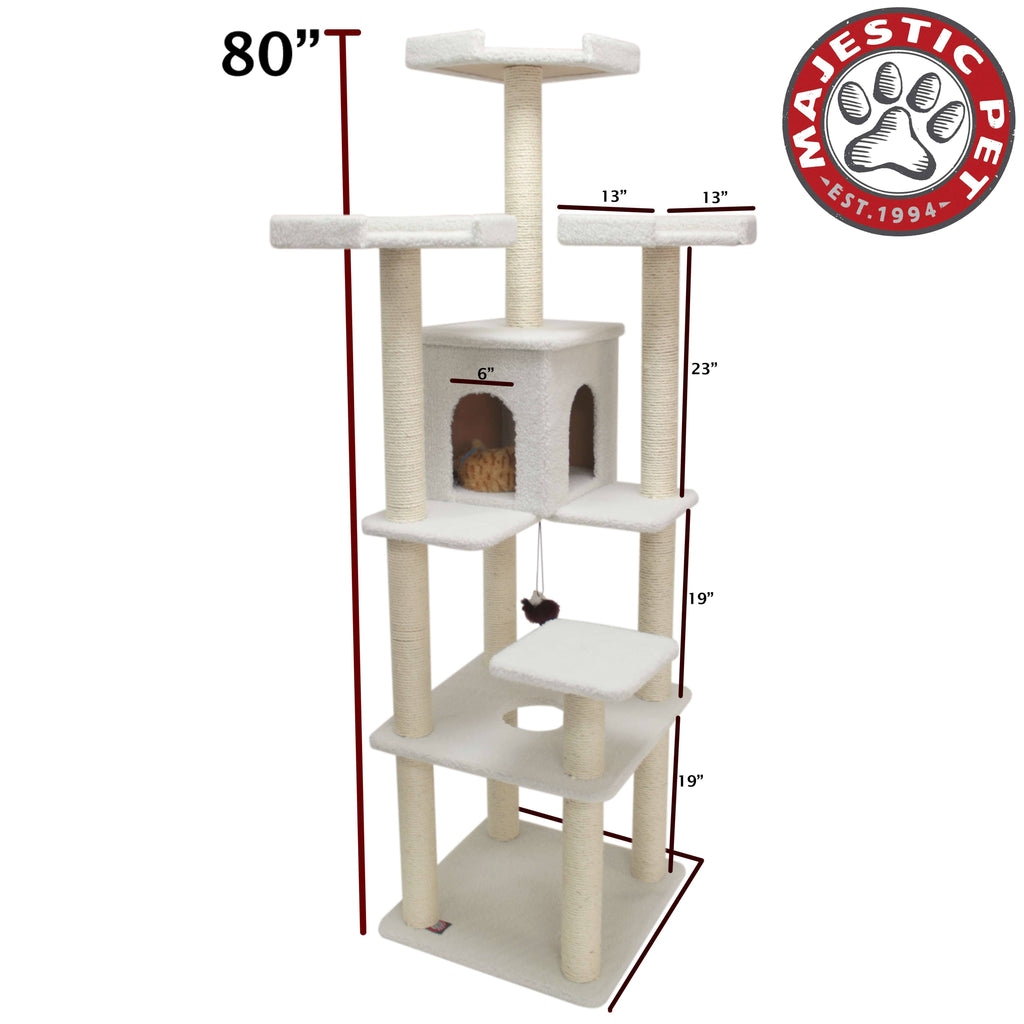 80 in. Sherpa Cat Tree Q842684