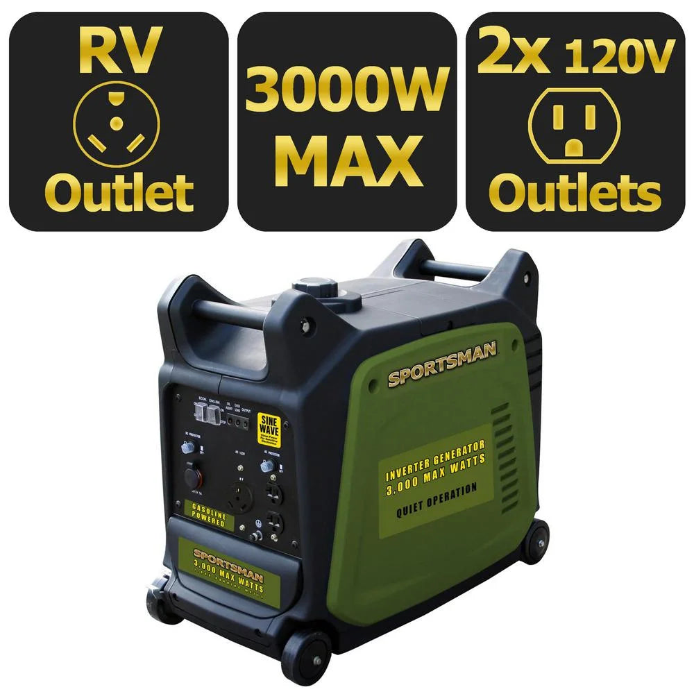 3500 Watt Inverter Gasoline Generator D975