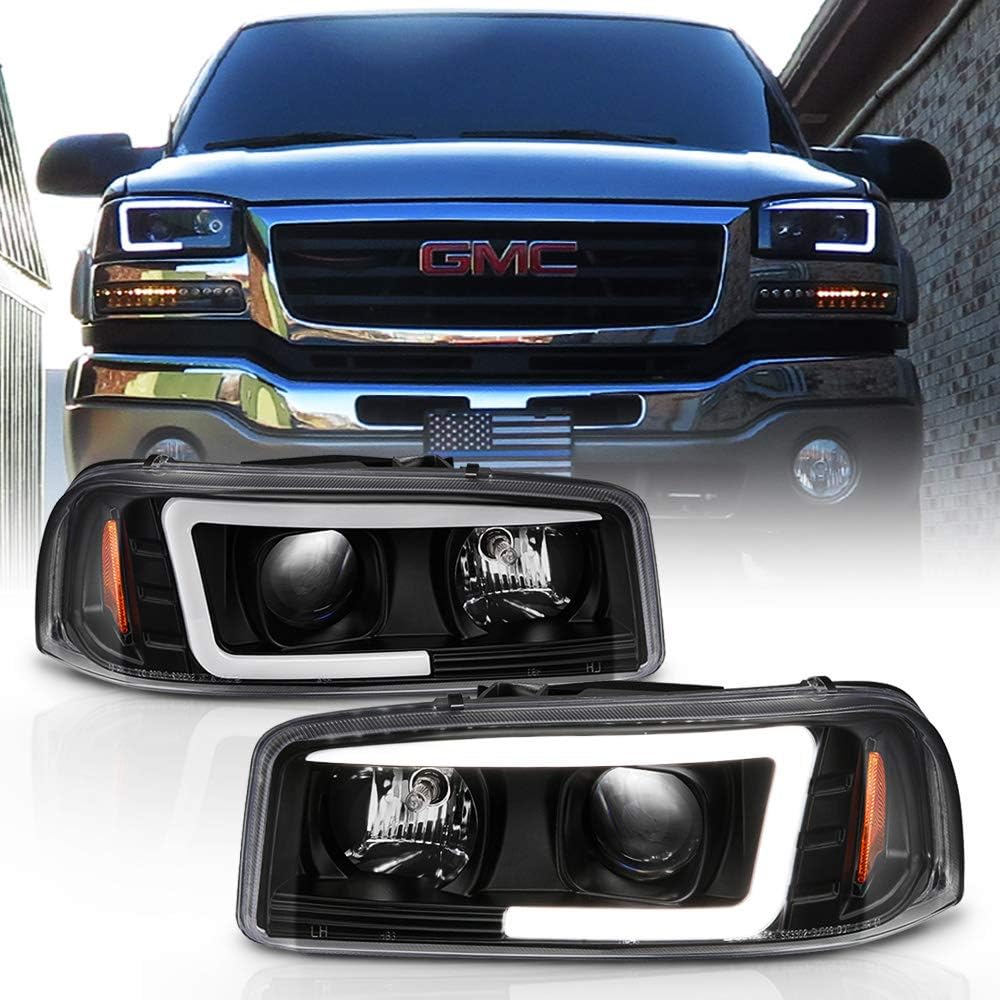 LED Light Tube Projector Headlights Headlamps L808